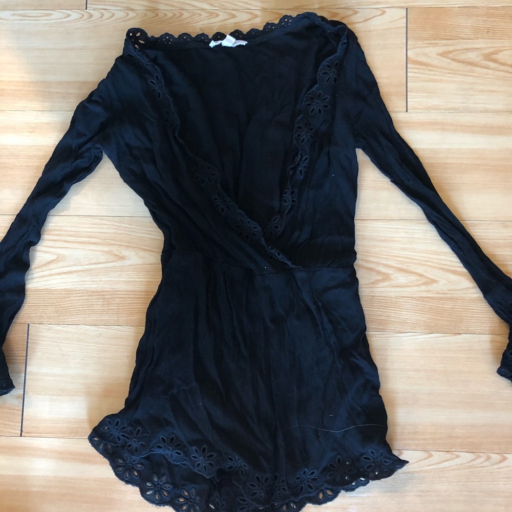 Black Revolve Romper size small